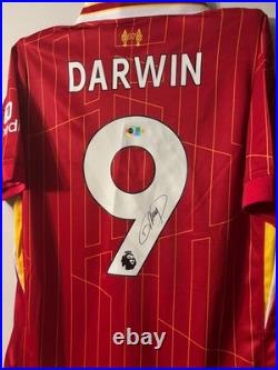 Darwin Núñez Signed Shirt ACG AUTHENTICATION LIVERPOOL NUNEZ SALAH KLOPP SLOT