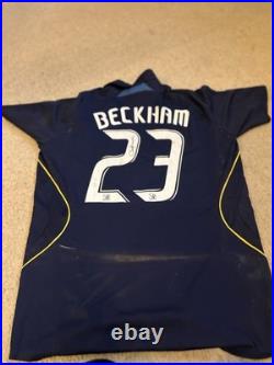 David Beckham La Galaxy Shirt 23, Signed Shirt