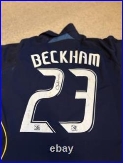 David Beckham La Galaxy Shirt 23, Signed Shirt