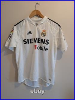 David Beckham Signed Real Madrid Shirt