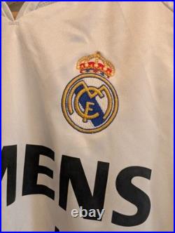 David Beckham Signed Real Madrid Shirt
