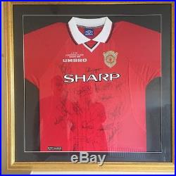 David Beckham Signed Winners Shirt Champions League Final 1999