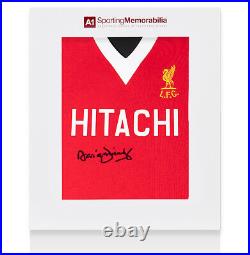 David Fairclough Signed Liverpool Shirt 1978 Gift Box Autograph Jersey