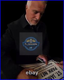 David Ginola Hand Signed Newcastle United Street Signs With Proof