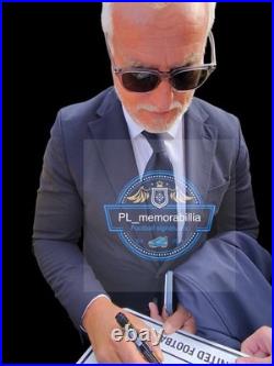 David Ginola Hand Signed Newcastle United Street Signs With Proof