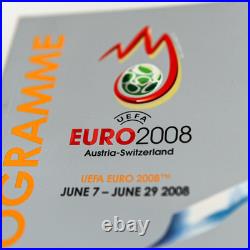 David Silva Signed Programme Euro 2008 Final Spain v Germany Autograph COA