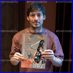 David Silva Signed Programme Euro 2008 Final Spain v Germany Autograph COA
