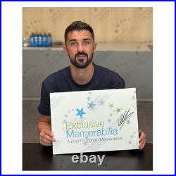 David Villa Signed Valencia 2024-25 Football Shirt
