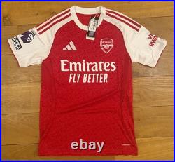Declan Rice Hand Signed BNWT Arsenal 25/26 Shirt With Photo Proof + COA