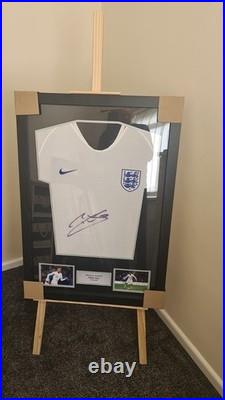 Deli Alli Signed England Shirt With Coa From A1 Sporting Memorabilla Football