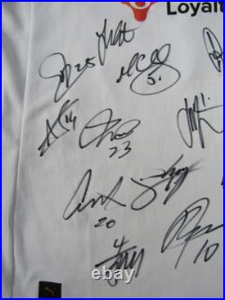 Derby County Shirt Hand Signed by 2025/2026 Squad 20 Autographs Morris Elder