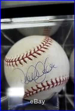 Derek Jeter Signed Baseball Steiner COA Hologram NY Yankees