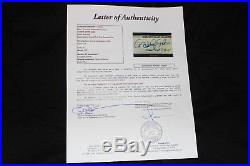 Derek Jeter signed auto game model bat RARE 3,000 hit inscription JSA