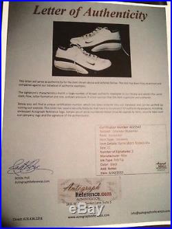 Dikembe Mutombo Game Worn Philadelphia 76ers Game Worn & Signed Single Shoe HOF