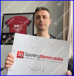 Dimitar Berbatov Signed Fulham Shirt Home, 2019/2020, Number 9 Autograph