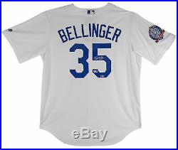 Dodgers Cody Bellinger Signed Majestic Coolbase Jersey LA 60th Patch Fanatics