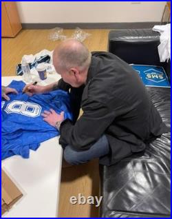 EURO 96 FRAMED Paul Gascoigne England Signed Shirt Autographed JERSEY GAZZA