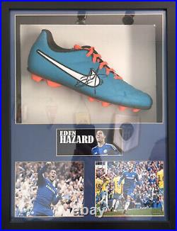 Eden Hazard Signed Boot