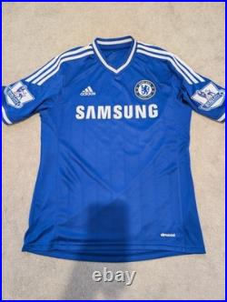 Eden Hazard Signed Chelsea Shirt Printed Autograph