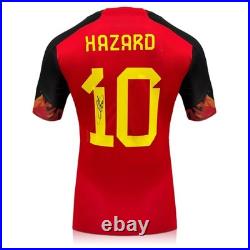 Eden Hazard Signed Original Belgium 2022-23 Football Shirt