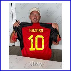 Eden Hazard Signed Original Belgium 2022-23 Football Shirt