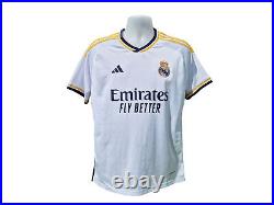 Eduardo Camavinga Real Madrid Signed 23/24 Shirt COA Proof