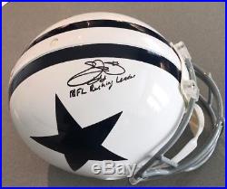 Emmitt Smith Signed Cowboys Autographed Inscribed NFL ProLine Helmet (PROVA/BAS)