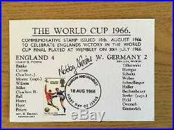 England 1966 Signed Bobby Moore