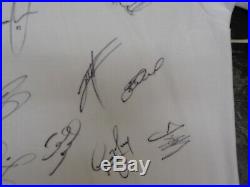 England Signed Football Shirt Coa X 20 2010 Gerrard Terry Lampard Cole Milner ++