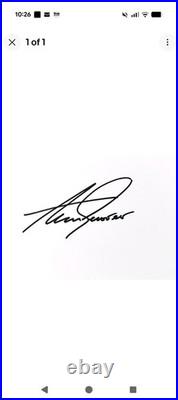 England Top Signed by Alan Shearer