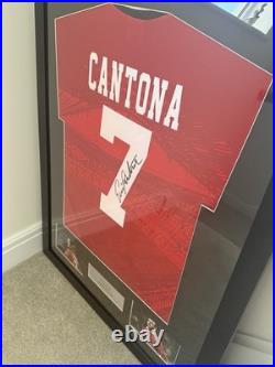 Eric Cantona Framed Signature Shirt
