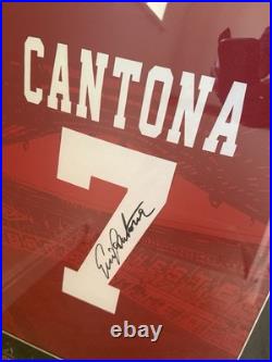 Eric Cantona Framed Signature Shirt
