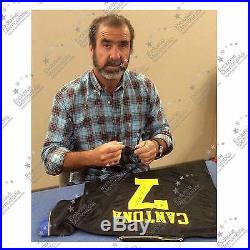 Eric Cantona Signed Manchester United 1994 Black Away Shirt