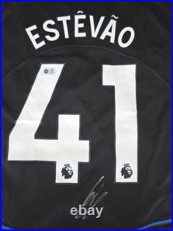 Estêvão Signed Chelsea Shirt With ACG Authentication