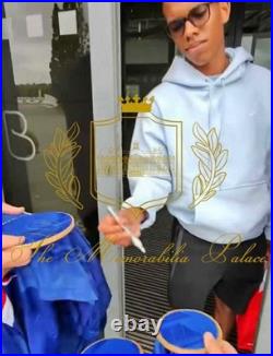 Estevao Willian Chelsea 25/26 Signed Premier League Shirt With Photo Proof