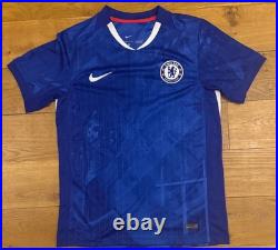 Estevao Willian Chelsea 25/26 Signed Premier League Shirt With Photo Proof