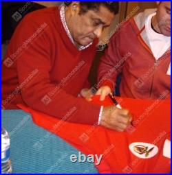 Eusebio Signed Benfica Shirt Autograph Jersey