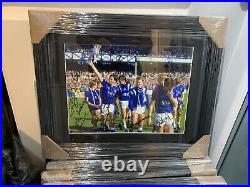 Everton Multi Signed & Framed Prints, 23x19 Inches Overall