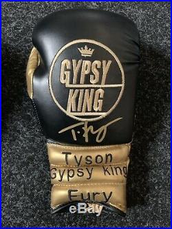 Exclusive Official Tyson Fury Branded Signed Boxing Glove