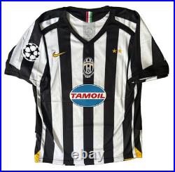 FABIO CANNAVARO Rare Hand Signed Retro Juventus Home Centenary Jersey PROOF/COA