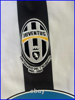 FABIO CANNAVARO Rare Hand Signed Retro Juventus Home Centenary Jersey PROOF/COA