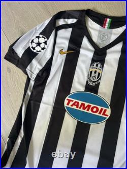 FABIO CANNAVARO Rare Hand Signed Retro Juventus Home Centenary Jersey PROOF/COA