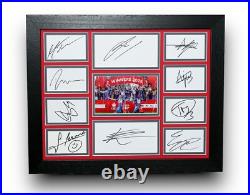 FA Cup Winners 2025 CRYSTAL PALACE Framed SIGNED Photo Display + COA Eze Guehi