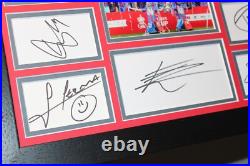 FA Cup Winners 2025 CRYSTAL PALACE Framed SIGNED Photo Display + COA Eze Guehi