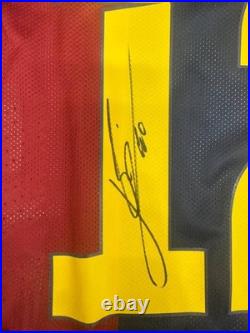 FC Barcelona Tres Amigos Signed Size L Jersey #122 Autographs ICONS COA