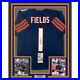 FRAMED_Autographed_Signed_JUSTIN_FIELDS_33x42_Chicago_Blue_Jersey_JSA_COA_Auto_01_nkq