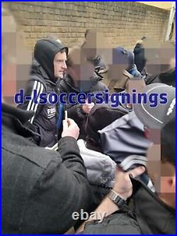 FRAMED Jamie Vardy Leicester City HAND SIGNED Autograph Memorabilia Proof + COA