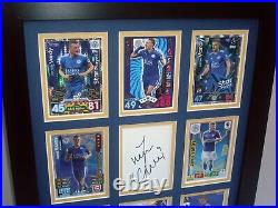 FRAMED Jamie Vardy Leicester City SIGNED Autograph Display Memorabilia Proof COA
