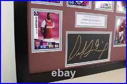 FRAMED Michail Antonio West Ham United SIGNED Autograph Display Memorabilia COA