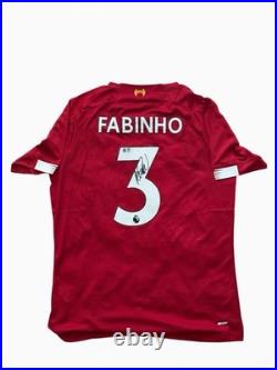 Fabinho Signed Liverpool 2019/2020 Home Shirt ACG AUTHENTICATION COA
